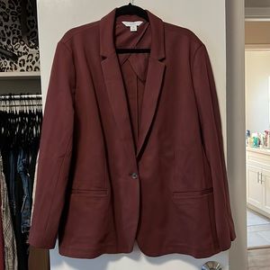 Old navy burgundy blazer